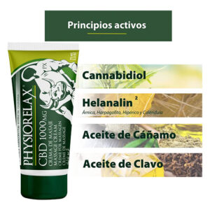 CREMA FISIPHIORELAX CBD 1000 mg - Imagen 2